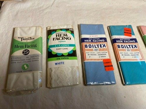 Lotto 6 orli vintage assortiti rivolti - Foto 3 di 4