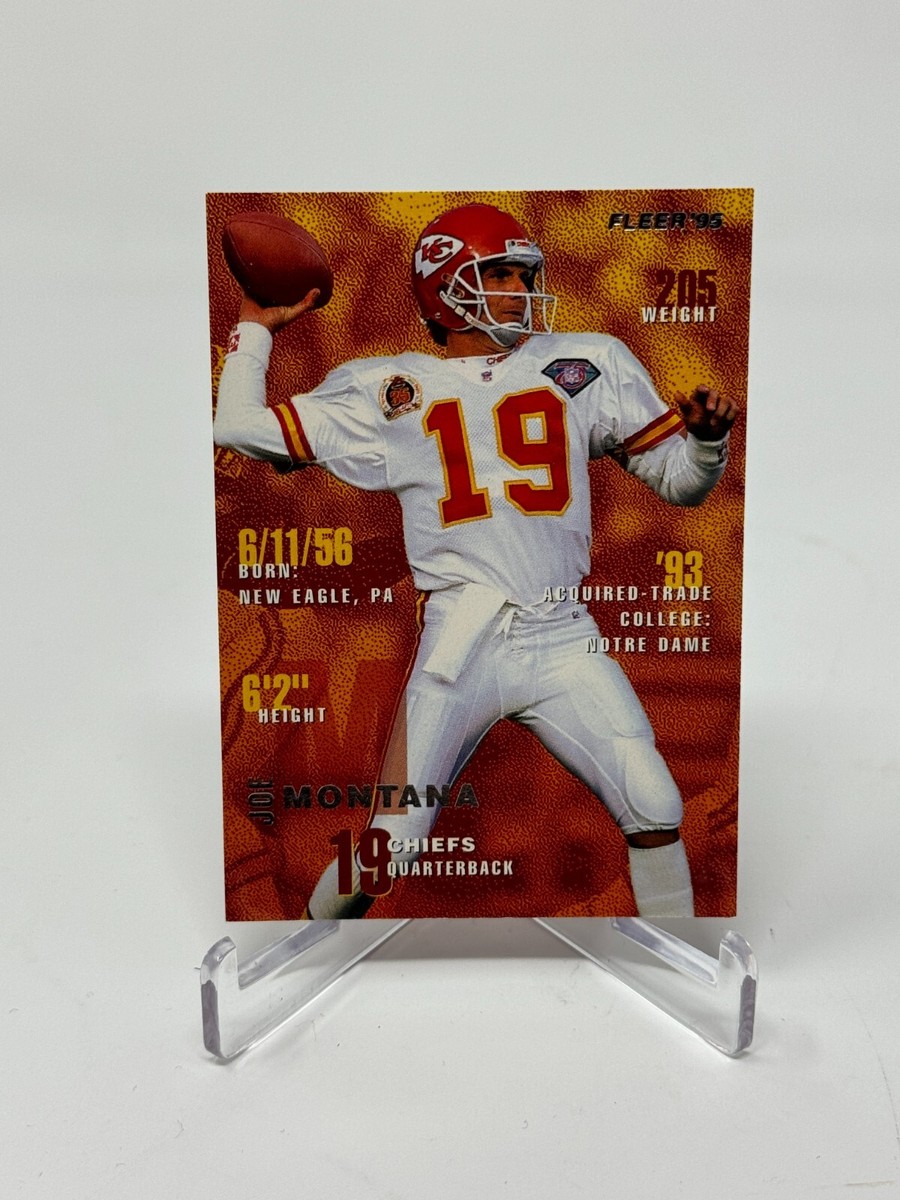 NFL Joe Montana ルーキーカード 1995 Fleer Football Joe Montana Card #183 | eBay
