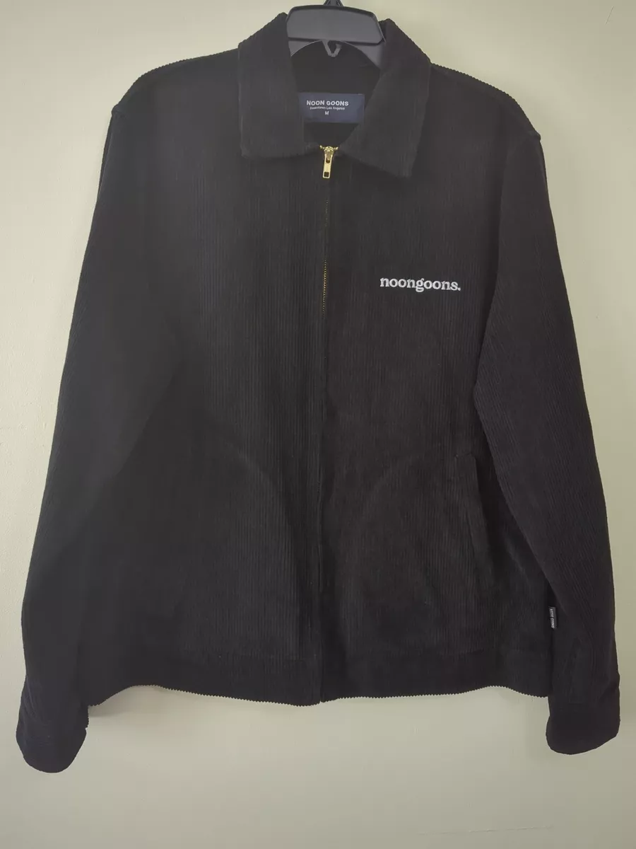 Noongoons men's black Corduroy Jacket size Medium noon goon