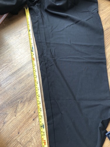 Cider BLACK TROUSERS SIZE 1XL 3 BUTTONS & ZIPPER ON THE SIDE NEW WITH TAGS ON - Picture 18 of 20