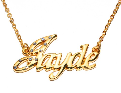 JAYDE 18ct Gold Plating Necklace With 
