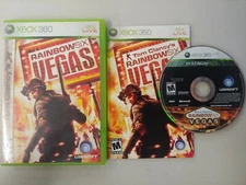 Tom Clancy's Rainbow Six: Vegas (Microsoft Xbox 360, 2006) Ubisoft COMPLETE