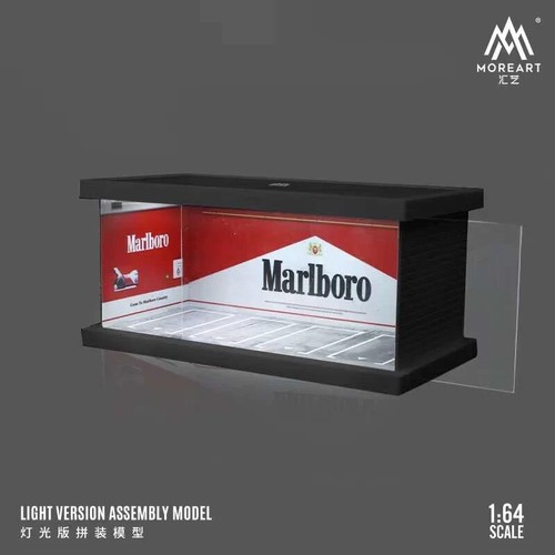 MoreArt 1/64 Marlboro Parking Garage Diorama - LED Lighting - Picture 2 of 2
