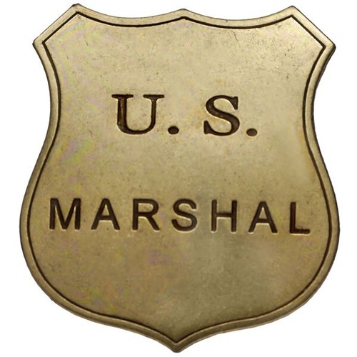 U.S Marshal Law Enforcement Sheriff Badge *FULL METAL REPLICA*