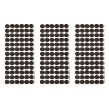 Felt Furniture Pads Hardwood Floors Self Adhesive 1-1/2 Inch Brown 48 Pcs