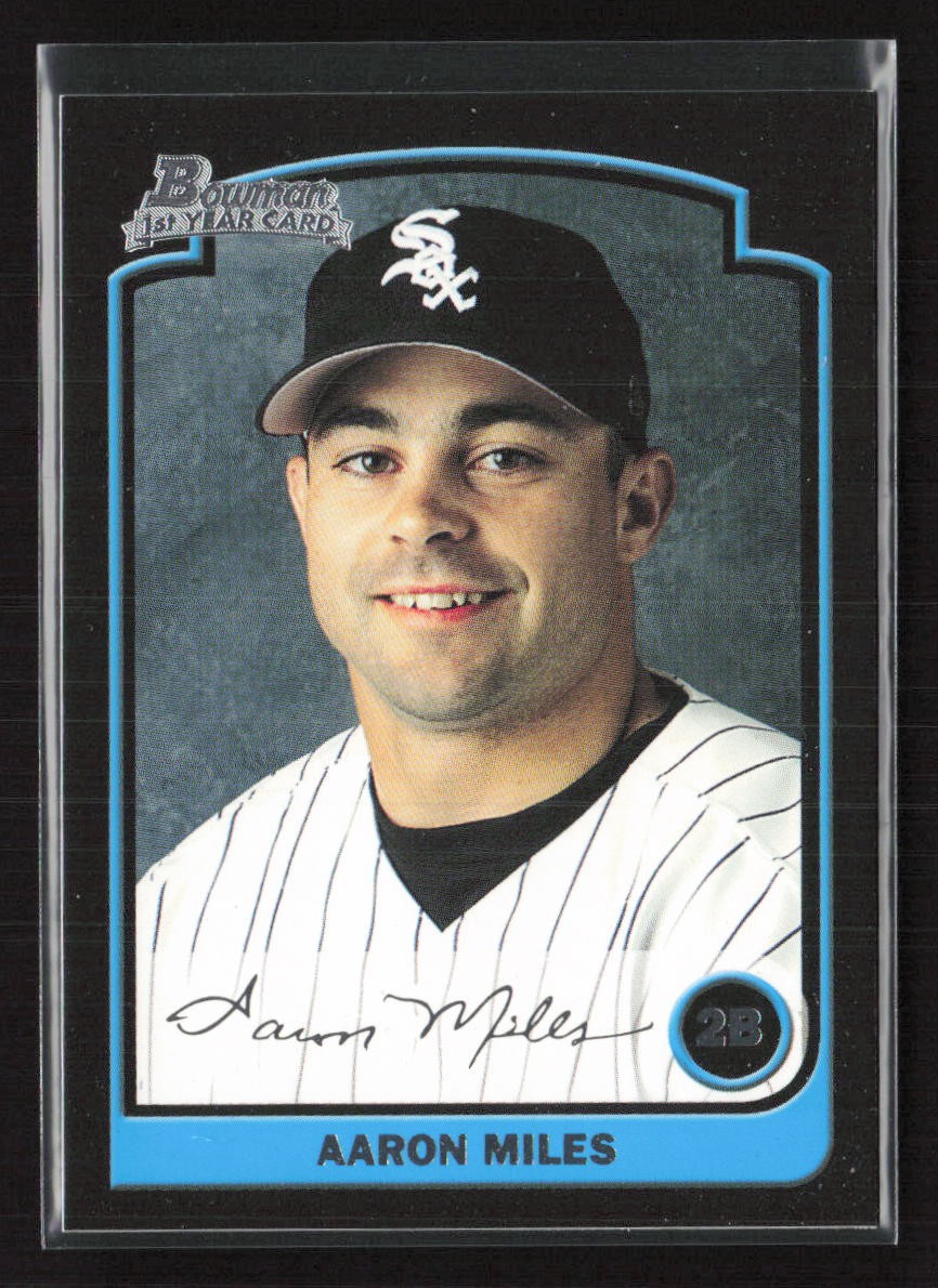 2003 Bowman Uncirculated Silver #264 Aaron Miles SN,RC,240/250