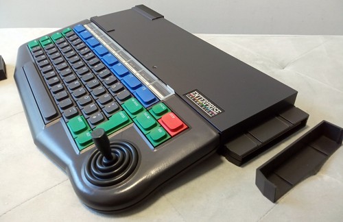 Enterprise 128 computer German keyboard (rare Commodore 64 era retro) - Afbeelding 8 van 24