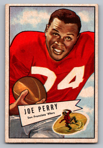 Joe Perry #83 1952 Bowman Small card