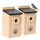 2 Pack Bird Houses for Outside,Bird House kit,Hummingbird House,Blue Bird Hou.