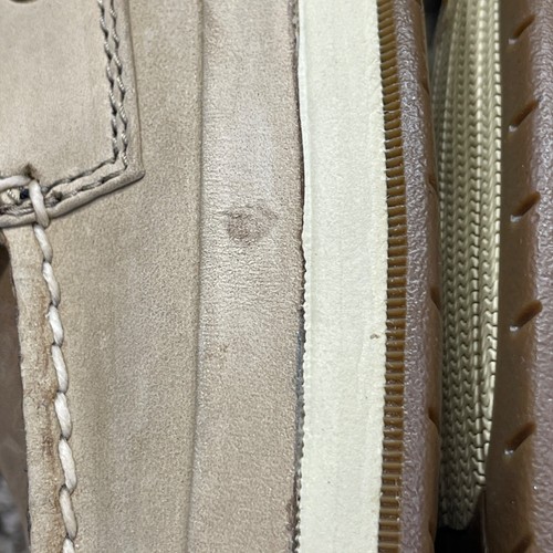 Zapato Sperry Boat Para Hombre Dorado 2 Ojos Gris 10.5M 0219491 Top Siders (LEER) - Imagen 8 de 11