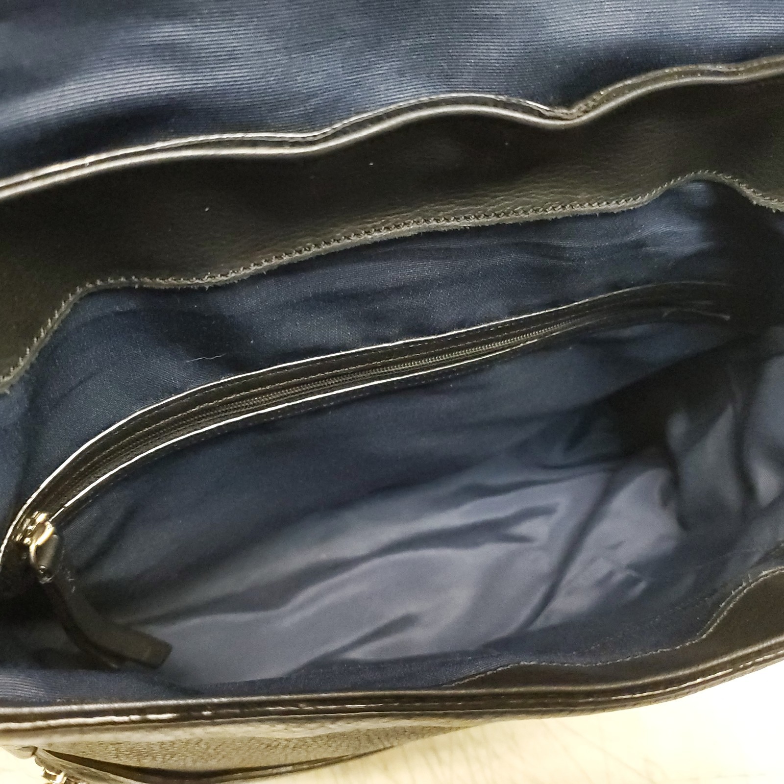 Authentic Cole Haan Leather Backpack - image 11