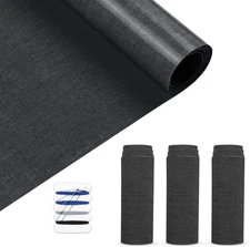 HTVRONT Iron on Patches for Clothing Repair 4 Rolls - Denim Patches for Jeans Ki