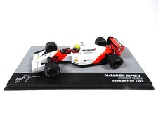 - Formula 1 car 1/43 Compatible with McLaren MP4 / 7# 1 Ayrton Senna Germany ...