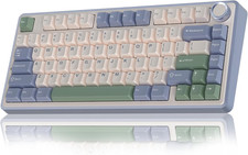 AULA F75 75 Wireless Mechanical Keyboard RGB Reaper Switches Emerald