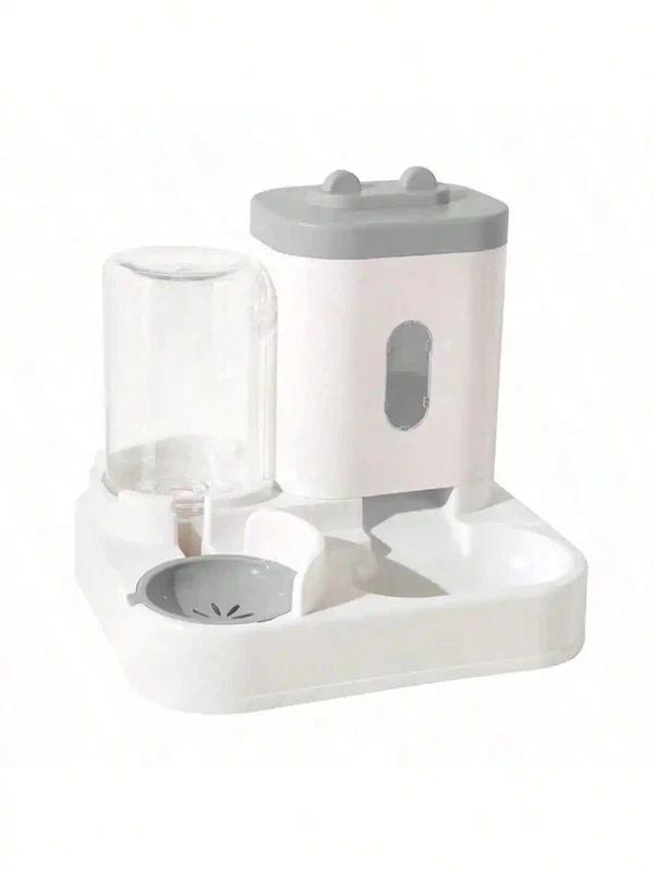 Gravity Fed Automatic Pet Feeder Water Dispenser