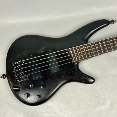 Ibanez SR745-TKF 5 String Bass 2001 MIJ Soundgear Japan Black Flat