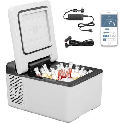 12 Volt Car Refrigerator Portable Fridge Freezer 10Qt Camping Compressor Cooler