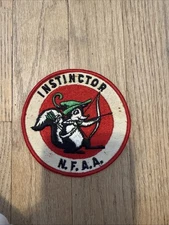 Vintage Instinctor National Field Archery Association Patch NFAA SKUNK BOW ARROW