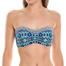 Tommy Bahama Ikat Bandeau Bikini Top - Small - New
