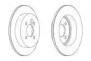 DDF1128C BREMSSCHEIBEN SATZ HINTEN FERODO 2PCS NEU OE QUALITÄT - Bild 2 von 6