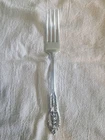 Wallace Rose Point Sterling Salad Fork