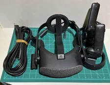 HP Reverb Virtual Reality Headset VR1000 with Controllers & Cable Untested