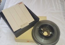 Kodak Carousel 80 Slide Tray w/ Original Box  Index Card For Kodak Slide...