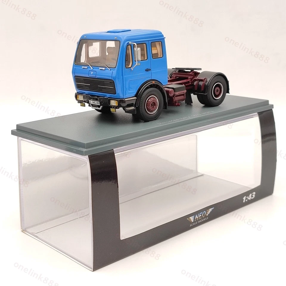 NEO 1/43 MERCEDES BENZ 1632 NG73 Tractor Truck Resin Car Very Rare Miniature - Bild 2 von 4