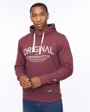 Sweat à Capuche Crosshatch Taille XXL En Polaire Bleu Avec Fermeture éclair - Neuf Sans étiquette