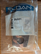 Sloan Trim Plate Polished Chrome 4 CSET 2 Hole ETF-313-A NIP
