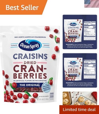 Craisins  Dried Cranberries, Dried Fruit, 48oz