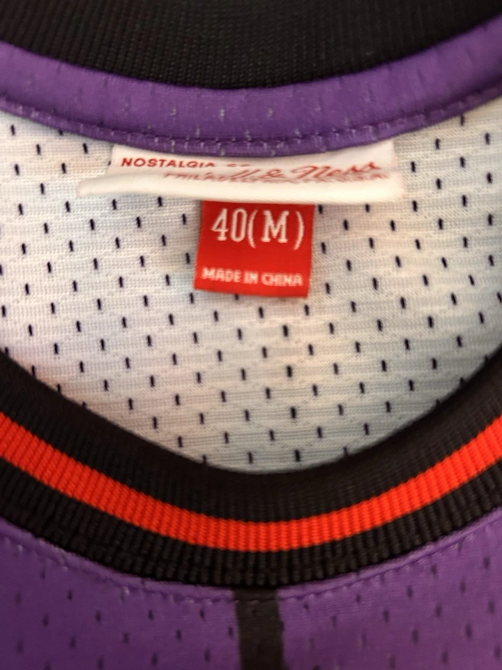 Camiseta Mitchell & Ness Vince Carter Toronto Raptors 1998/99 Auténtica, Talla 40 Foto 4 de 4