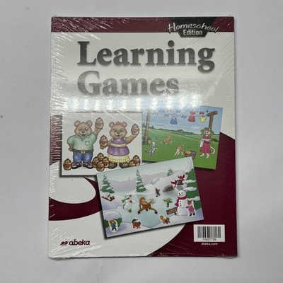 Abeka Homeschool Edition Learning Games NEW