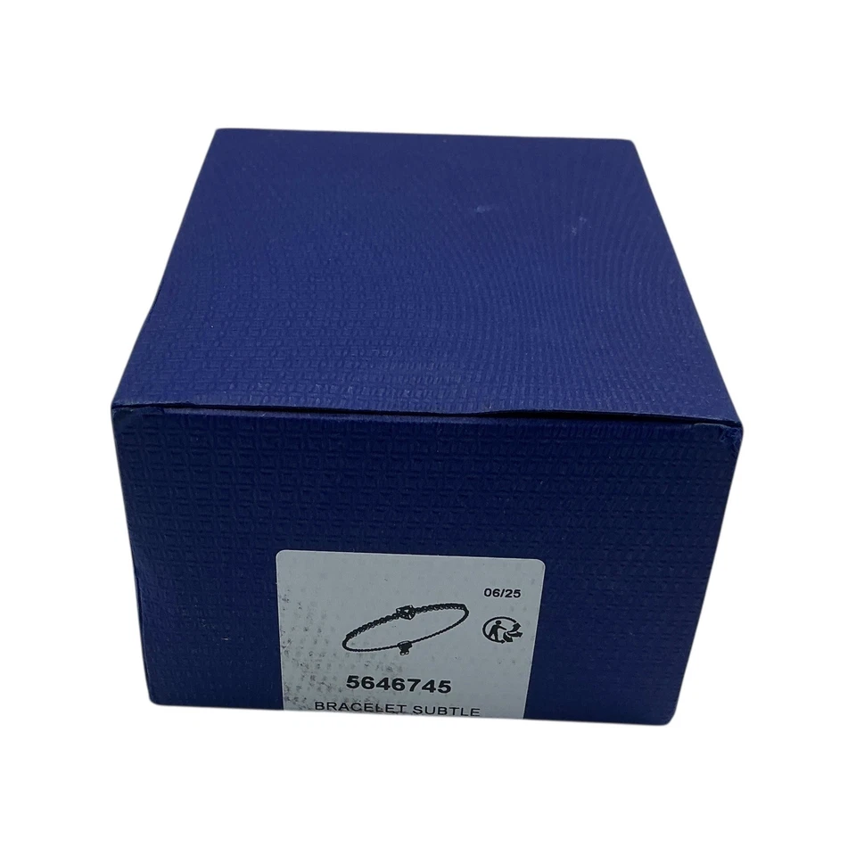 Pulseira Swarovski 5646745 coração sutil cristal tom ouro rosa - Imagem 4 de 4