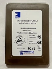 Viking 400GB 2.5" Enterprise SSD VRFS21400GBCTMMAL1 - Health Status Good 100%