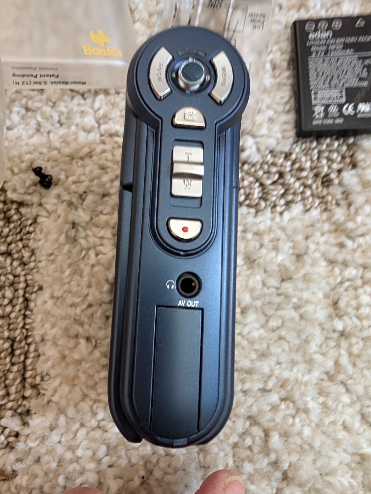 Bonica Underwater Dive Recorder and accessories w/ Storm Case