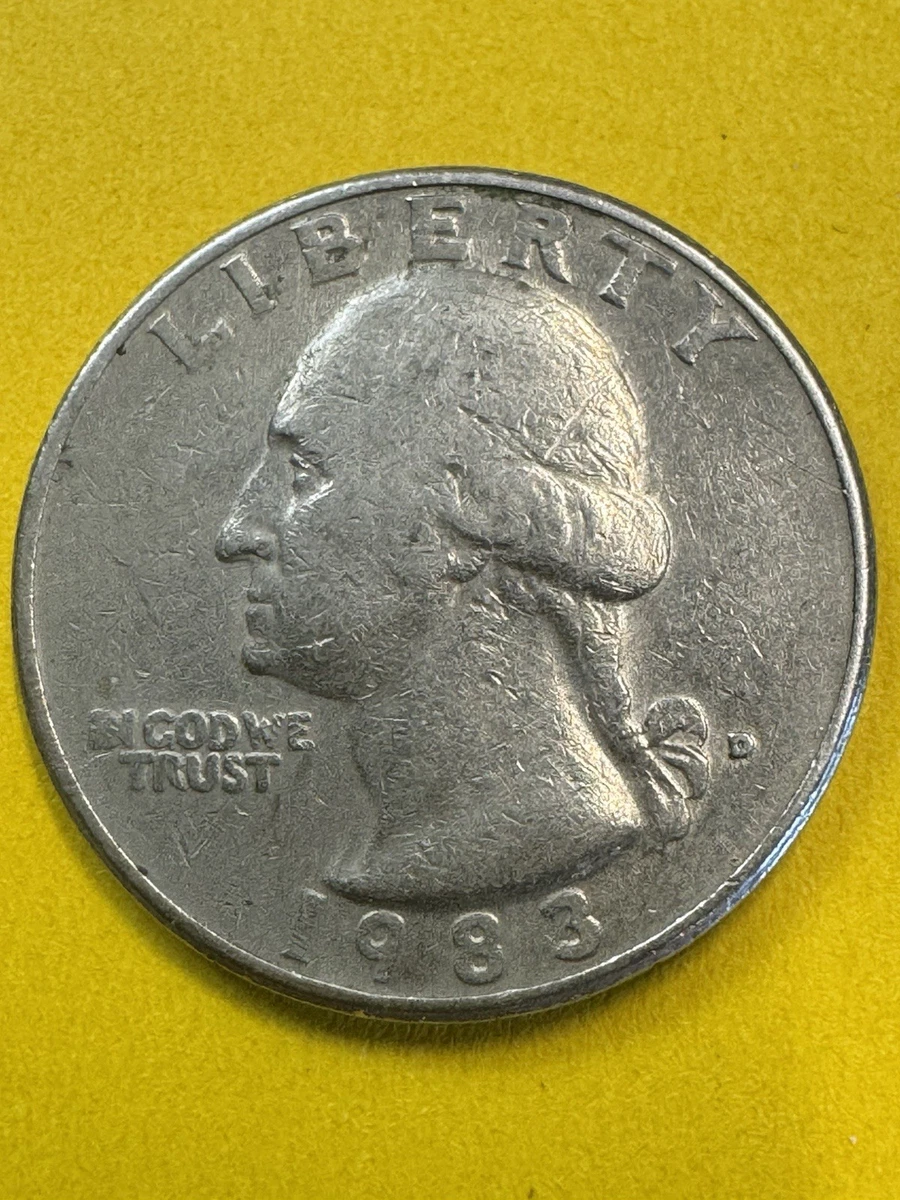 Circulated 1983 Washington Quarters (1932-1998) for sale | eBay