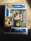 Funko Pop! Marvel - Loki with Scepter #985 E&E Exclusive GITD w/Protector