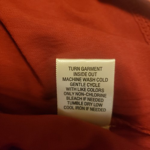 Neu mit Etikett One World Spitzentop orange rot Gr. XL Damen - Bild 5 von 5