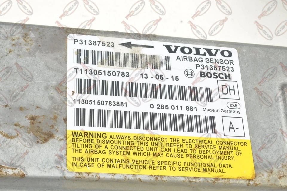 VOLVO V60 2.4 D6 280CV Sensore Centralina 31387523 - Immagine 2 di 4
