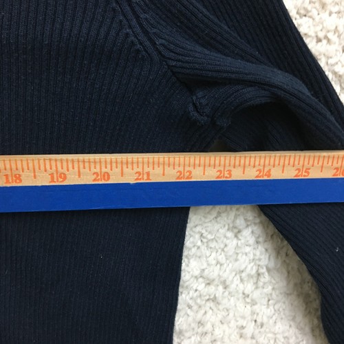 LRL Ralph Lauren Pullover 2X Erwachsene Plus Blau Ripppullover Langarm Damen - Bild 6 von 8