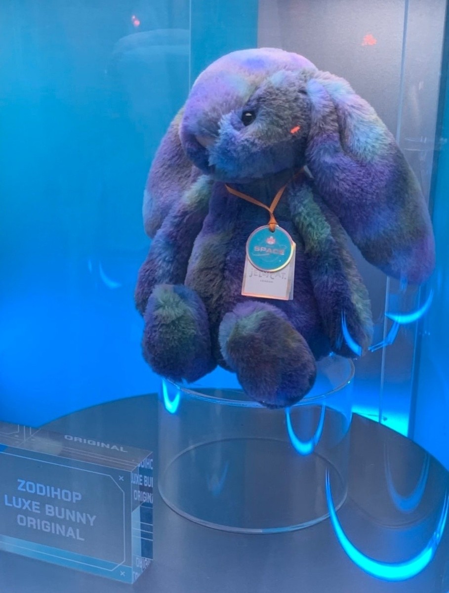 Official Jellycat Zodihop Luxe Bunny SPACE 2025 Korea Exclusive