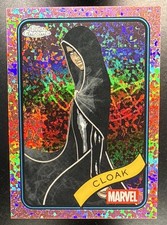 2025 Topps Chrome Marvel Cloak #62 Rose Gold Mini Diamond Refractor 36/40