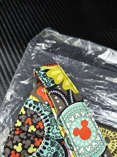 Disney Parks Vera Bradley große Beuteltasche aus Baumwolle 2014 Mickys perfekte Blütenblätter - Bild 8 von 11