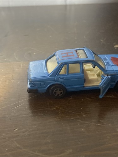VERY RARE VINTAGE TOMY TOMICA 302 1/64 NISSAN BLUEBIRD 1800 TURBO IN BLUE - Picture 2 of 15