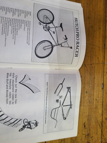 Old School BMX Hutch Catalog 1984? Rare Pro racer trickstar pro star - Picture 5 of 9