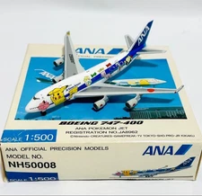All Nippon Airways Trading ANA Pokemon Jet B747400 NH50008