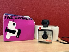 Vintage Polaroid Swinger Model 20 Instant Film Land Camera Made in USA 1960s