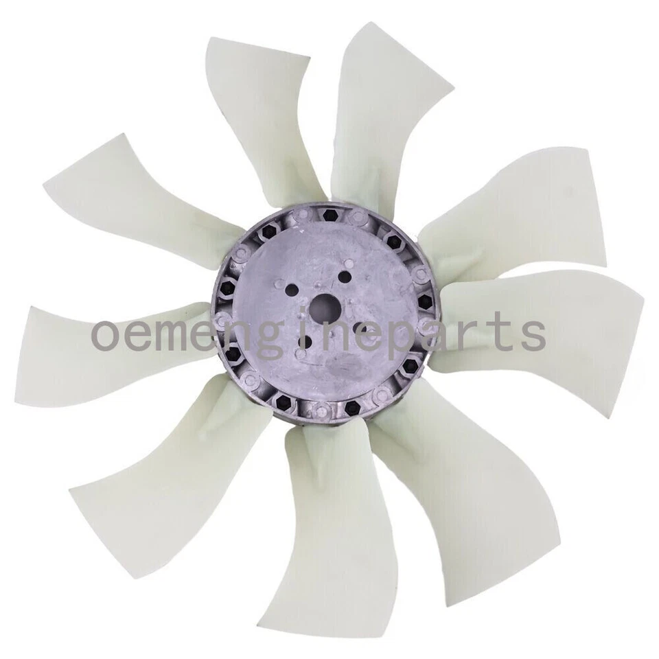 47488898 9 Blades Cooling Fan For CASE TR270 TR320 SV250 SR250 TV380 SR220 - Image 2 of 4