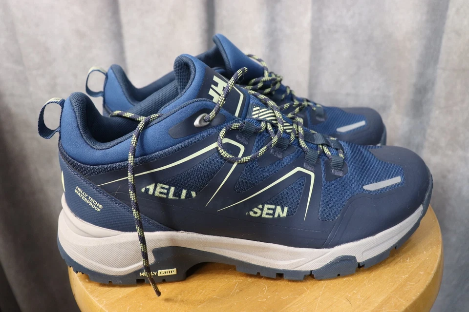 Zapatos de senderismo Helly Hansen Helly Tech impermeables para mujer azules al aire libre talla 8,5 Foto 2 de 4